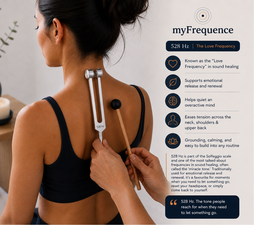 128Hz myFrequence Weighted Tuning Fork - Healing Frequency